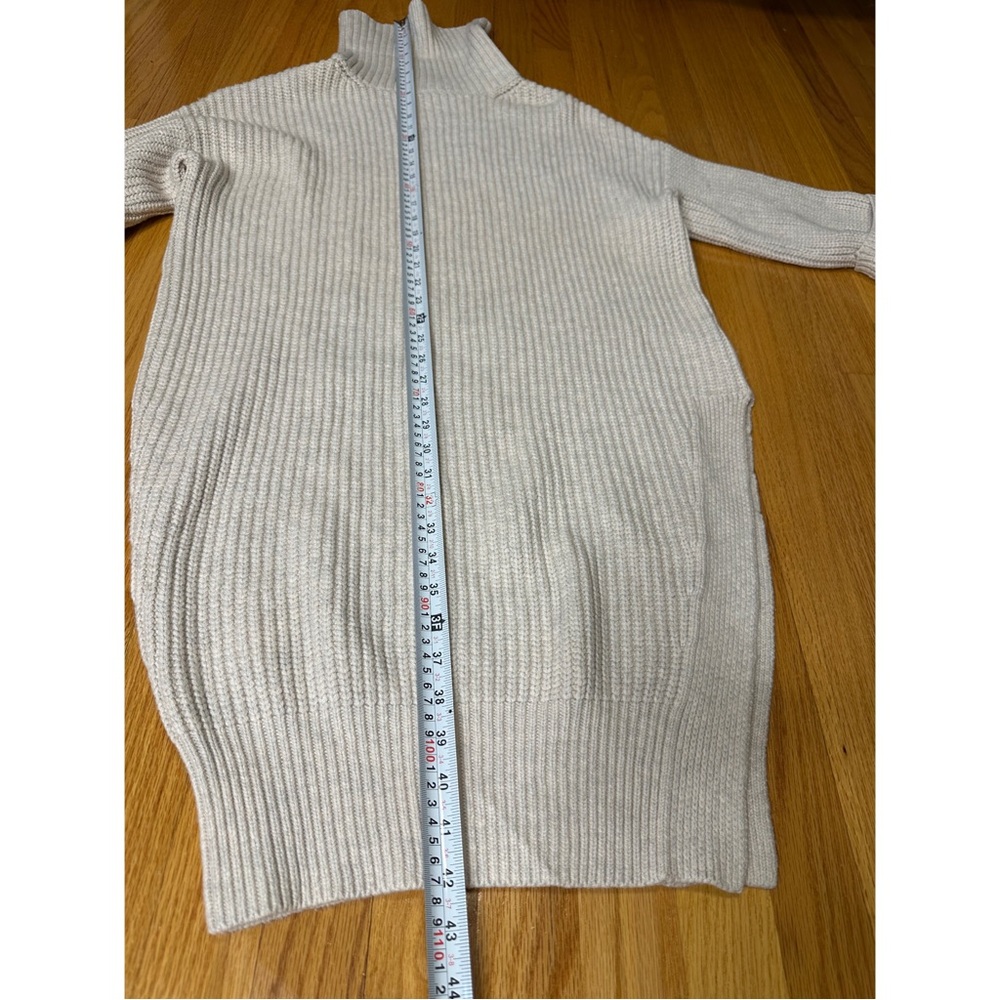 Anthropologie Cream Turtleneck Sweater - Picture 5 of 9